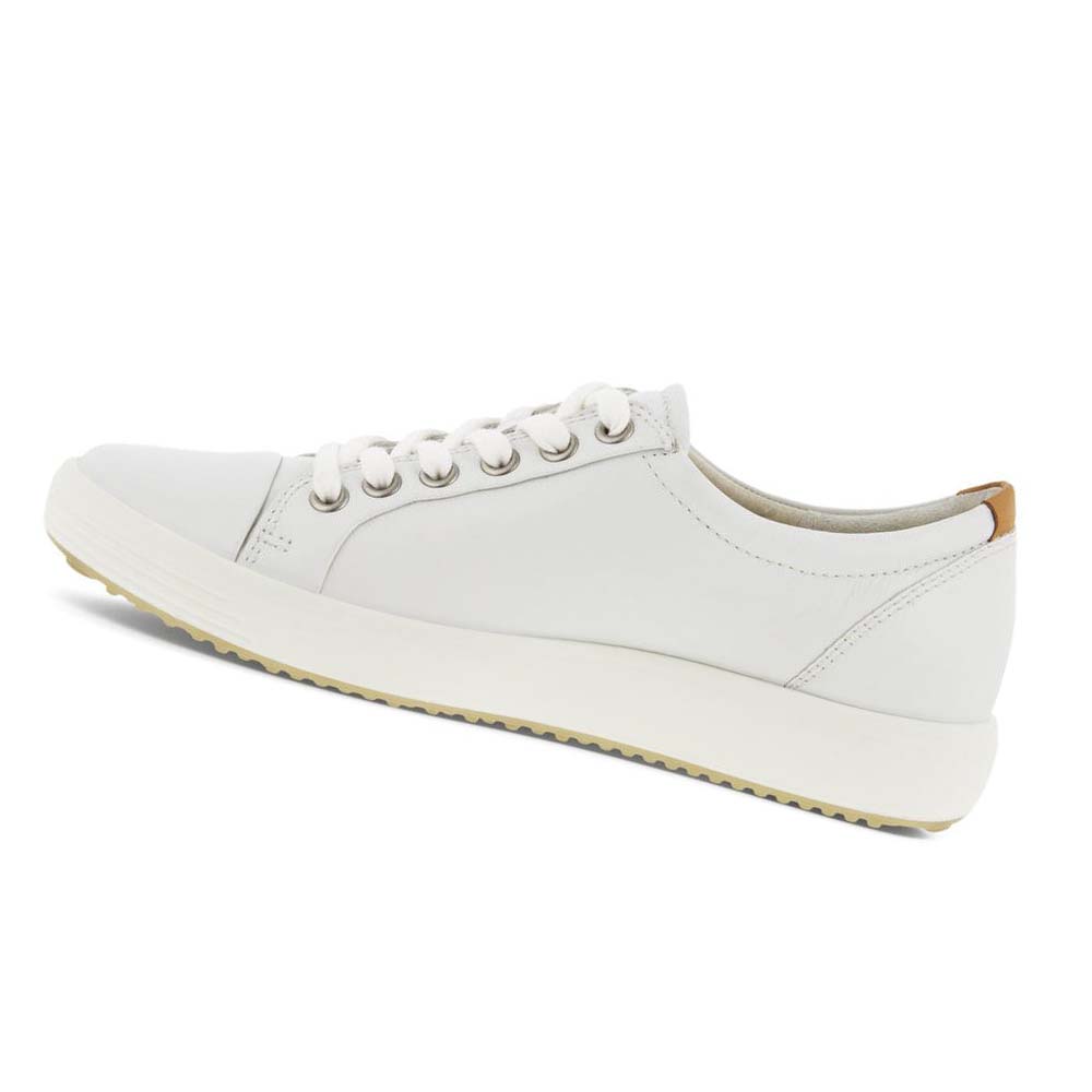 Ecco Soft 7 Joggesko Dame Hvite | NO 232GSO